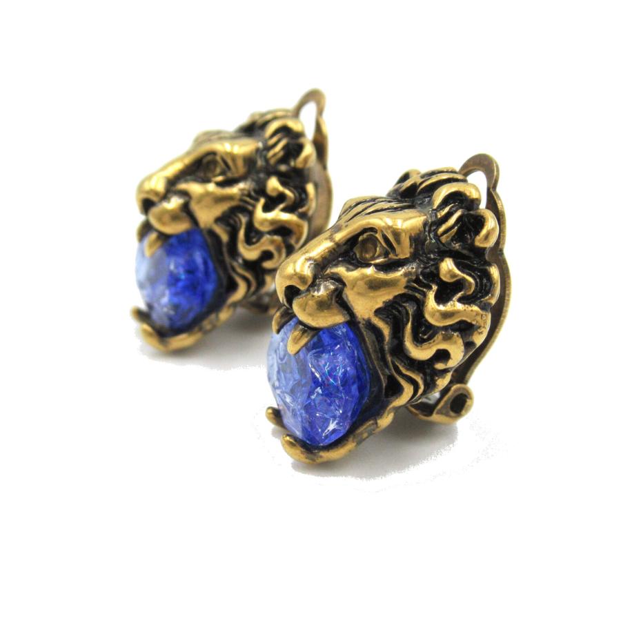 GUCCI ライオンヘッド　イヤリング GUCCI ライオンヘッドイヤリング