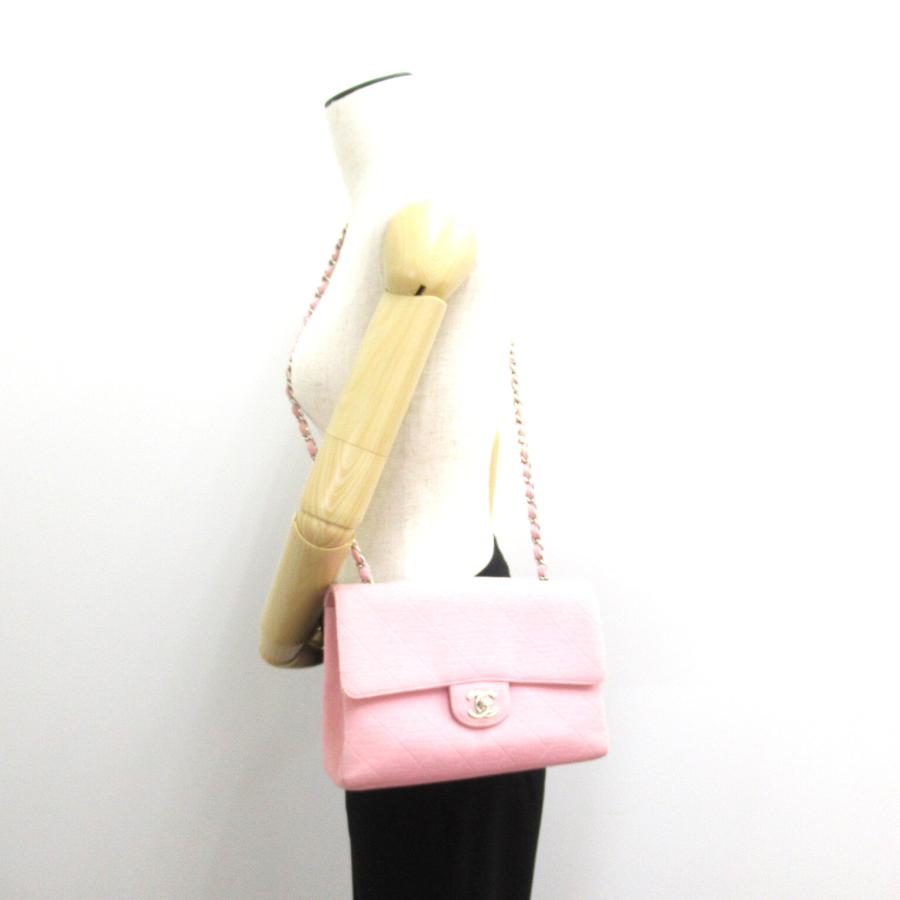 CHANEL シャネル ショルダーバッグ マトラッセ ジャージチェーン 