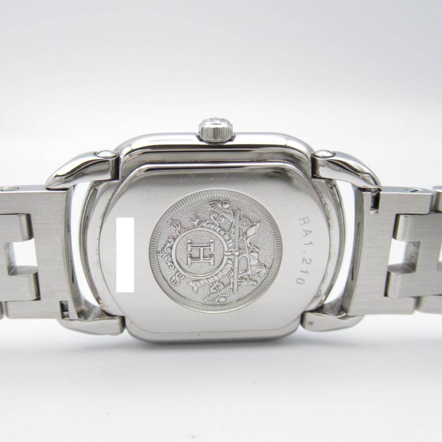 HERMES エルメス RA1.220 ラリー 腕時計 ステンレススチール SSxGP 