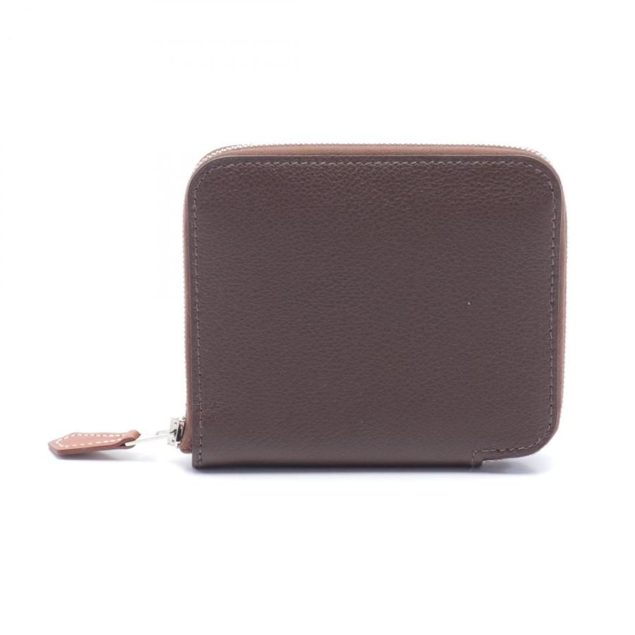 HERMES エルメス ラウンド財布 アザップシルクインコンパクト ゴールド  