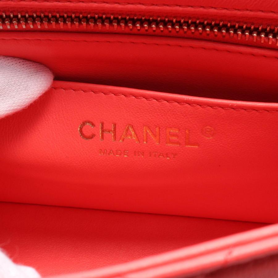 CHANEL（シャネル） ミニマトラッセ カメリア ブランドオフ レザー