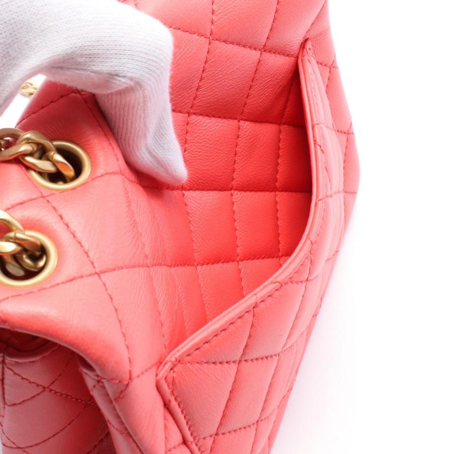CHANEL シャネル ミニマトラッセ カメリア ブランドオフ レザー CHANEL シャネル ミニマトラッセ カメリア ブランドオフ レザー