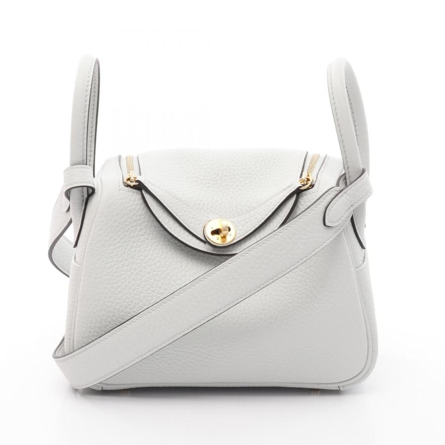 HERMES（エルメス） リンディ ミニ ブランドオフ レザー ショルダー 