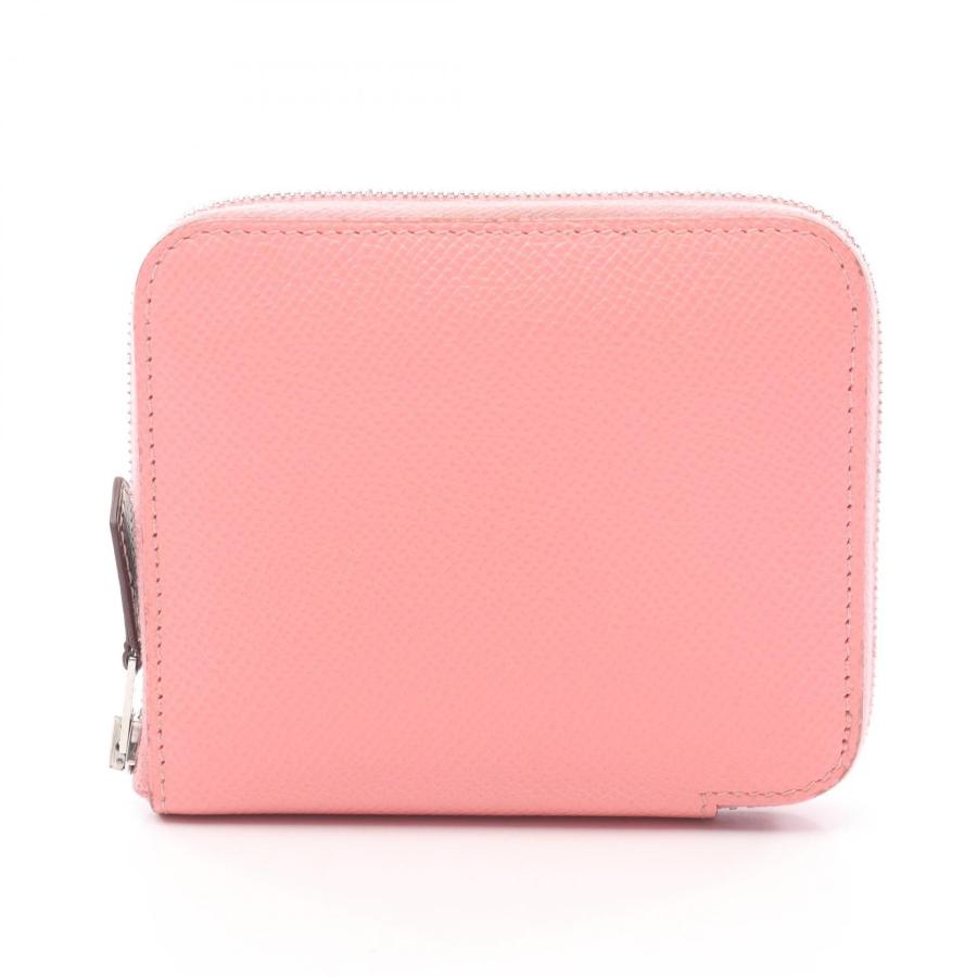 HERMES エルメス ラウンド財布 アザップコンパクト シルクイン ローズコンフェッティ HERMES（エルメス） アザップコンパクト シルクイン ローズ