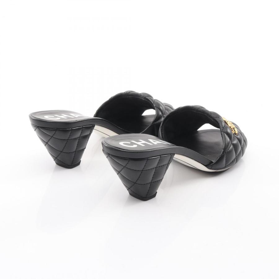 CHANEL♡シャネル マトラッセ ココマーク サンダル 正規品！ CHANEL（シャネル） マトラッセ ココマーク ブランドオフ レザー