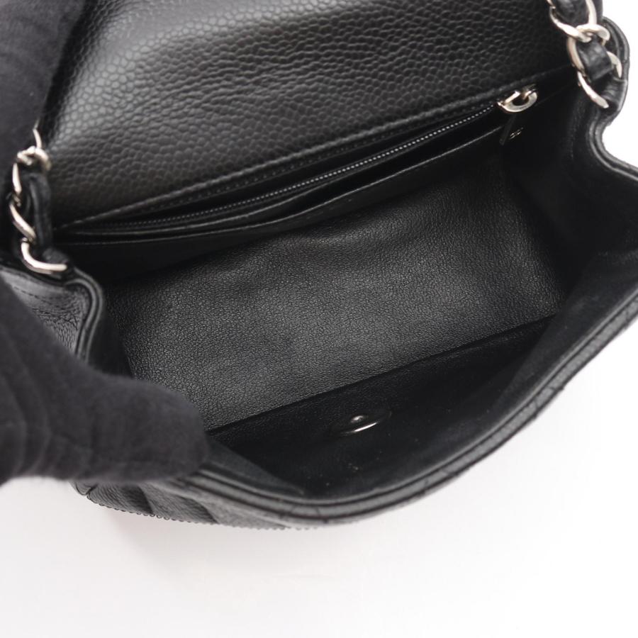 CHANEL（シャネル） ミニマトラッセ ブランドオフ キャビアスキン(グレ