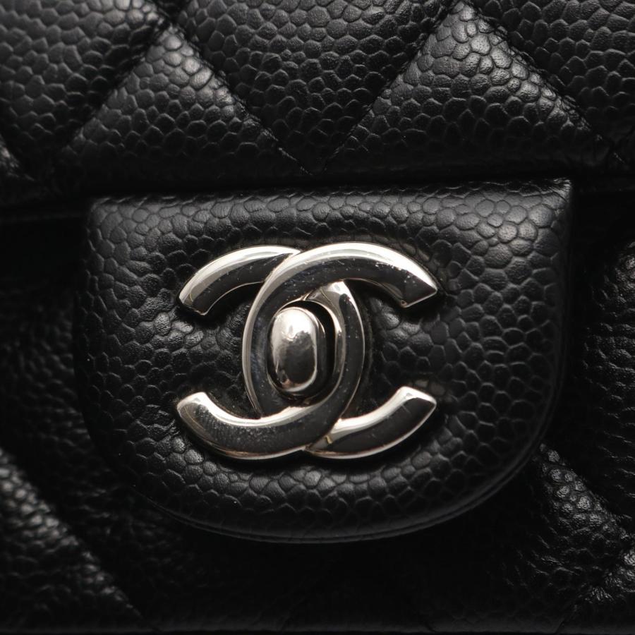 CHANEL（シャネル） ミニマトラッセ ブランドオフ キャビアスキン(グレ