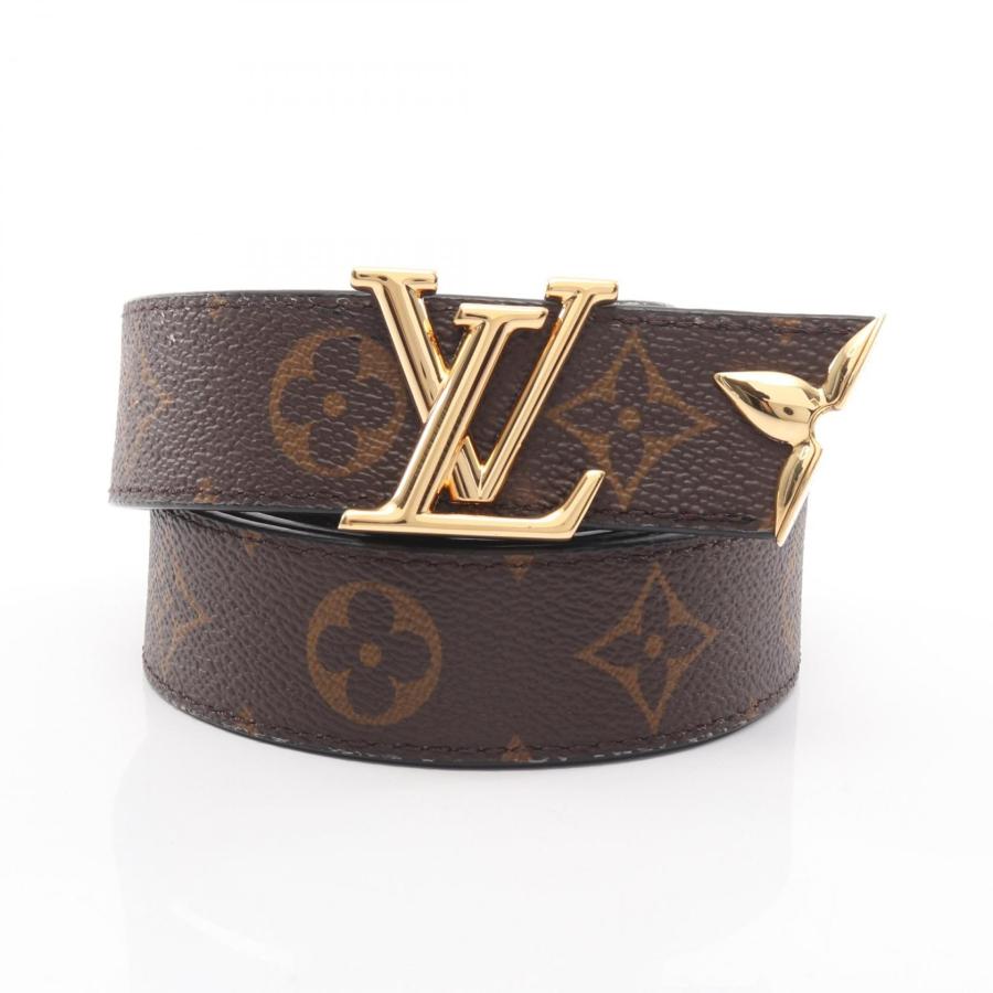 美品VUITTON レディースベルト LOUIS VUITTON（ルイ・ヴィトン） プリティー LV 30MM リバーシブル