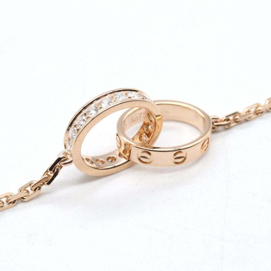 Cartier（カルティエ） ベビーラブ ネックレス ダイヤ ブランドオフ