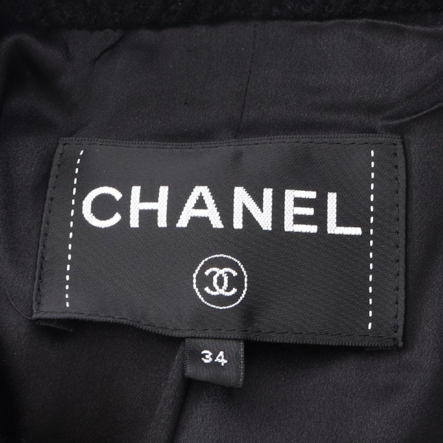 シャネル ココマークボタン ブランドオフ CHANEL ウール その他コート 中古 レディースの画像