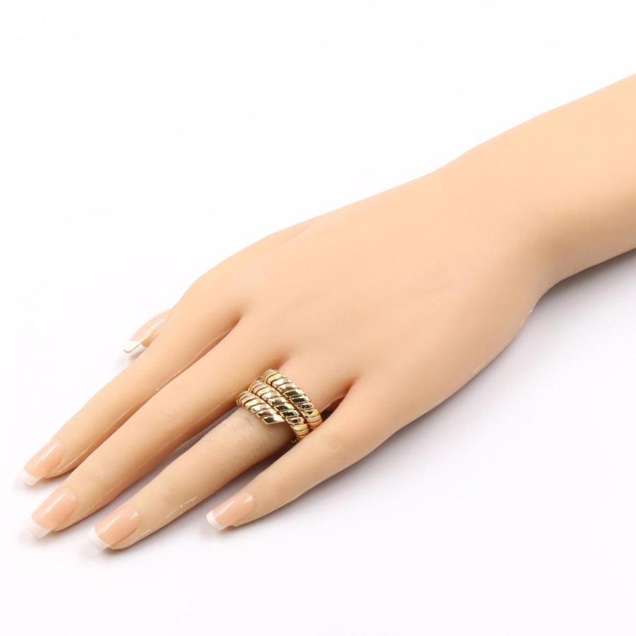 ブルガリトウボガススネークリング18金WG１３号 BVLGARI（ブルガリ） トゥボガス スネーク リング ブランドオフ