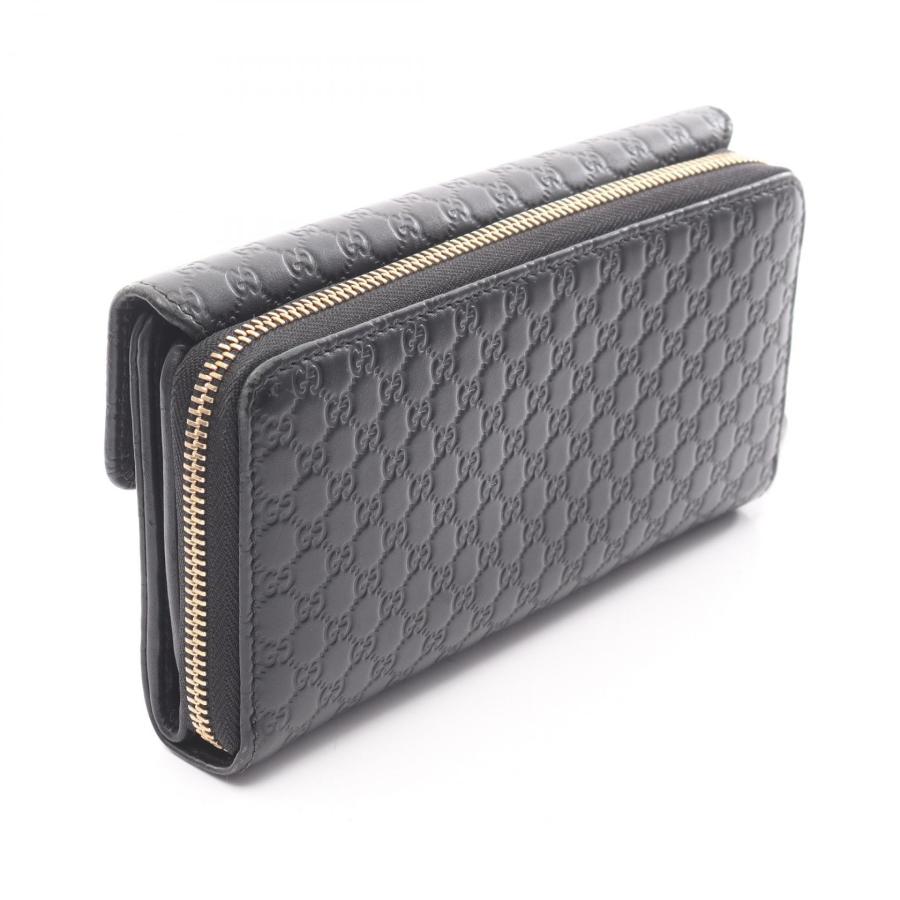 GUCCI（グッチ） マイクログッチシマ ブランドオフ レザー 三つ折り長