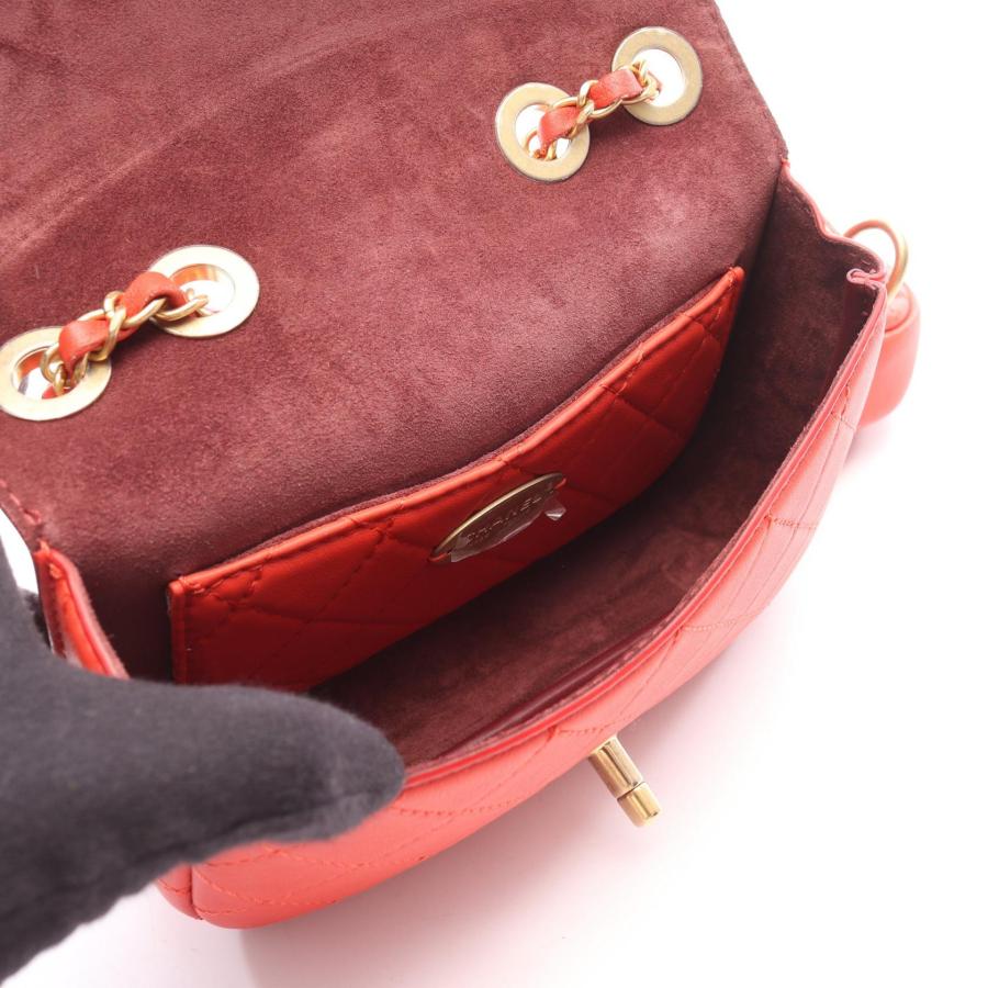 シャネル マトラッセ ブランドオフ CHANEL ラムスキン（羊革） ショルダーバッグ カーフレザー 中古 レディース_2
