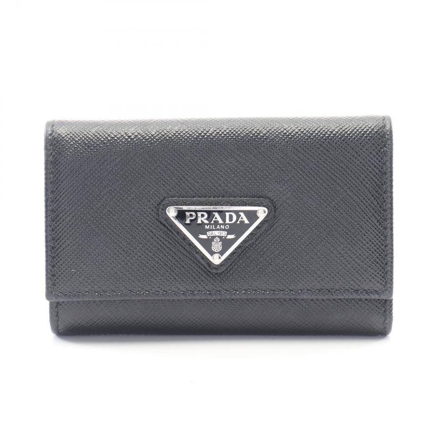 PRADA（プラダ） SAFFIANO TRIANGLE 4連 ブランドオフ サフィアーノ