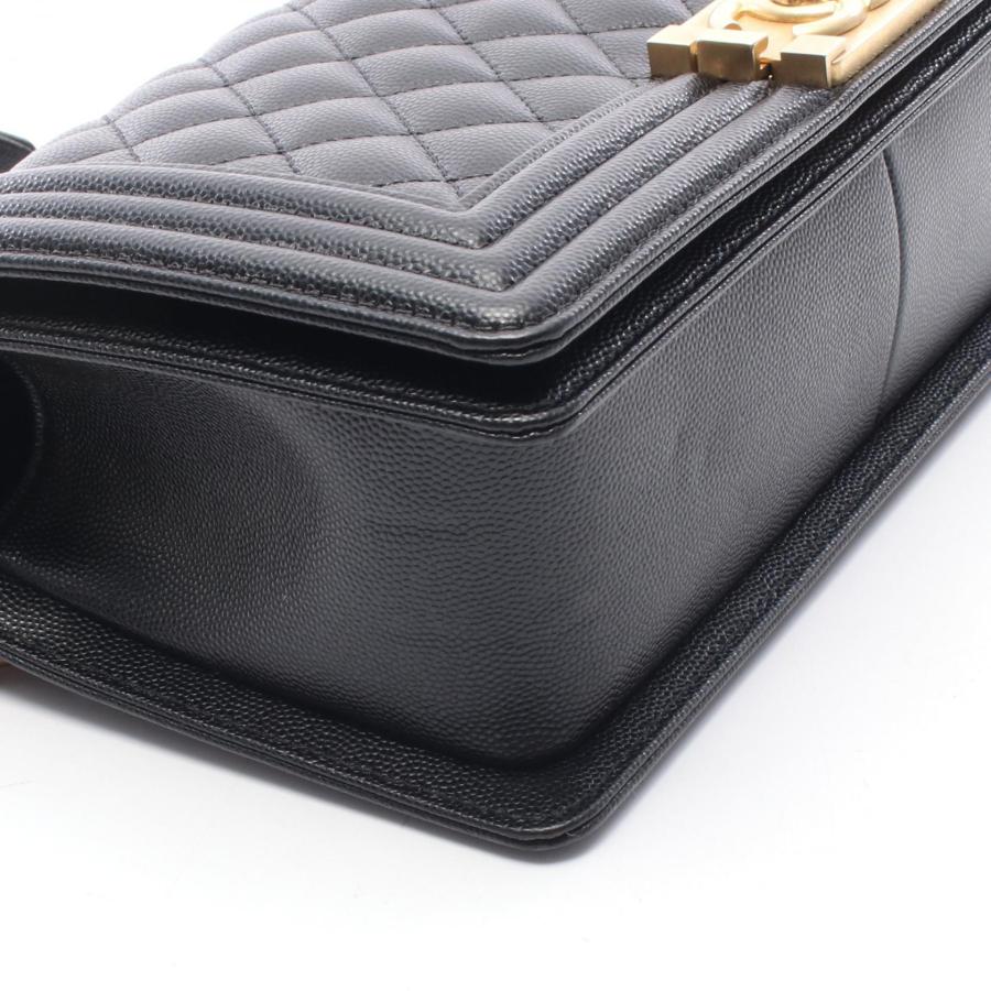 CHANEL（シャネル） ボーイシャネル ブランドオフ キャビアスキン(グレ