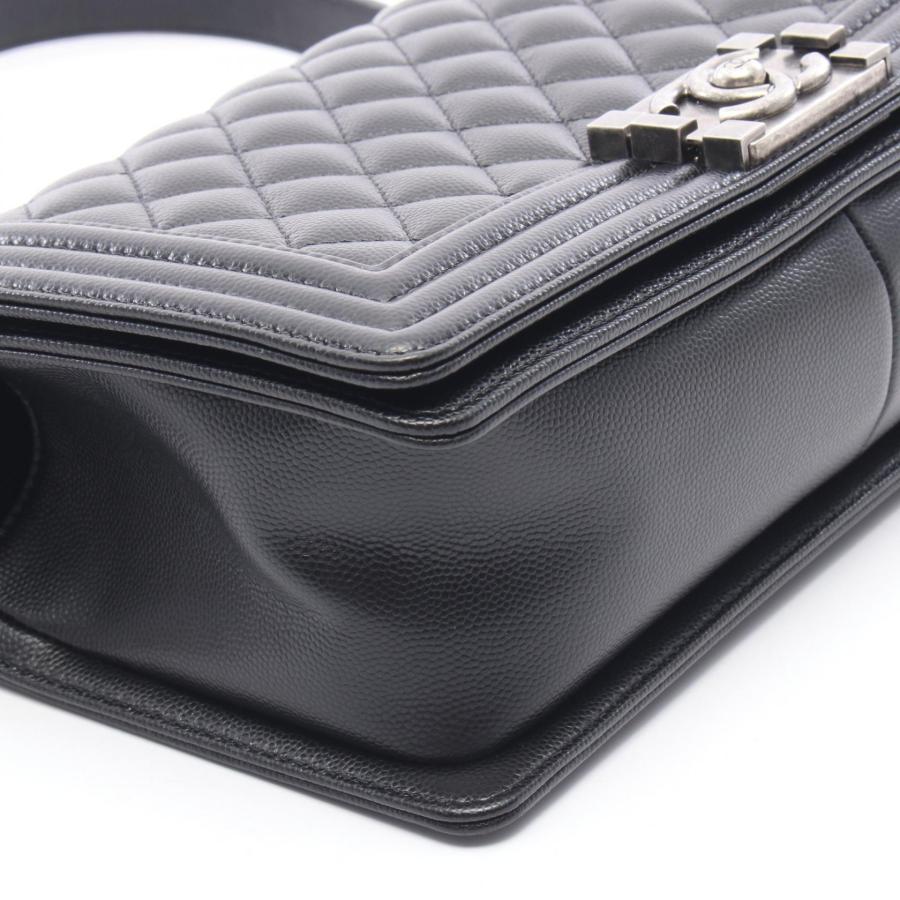 CHANEL（シャネル） ボーイシャネル ブランドオフ キャビアスキン(グレ