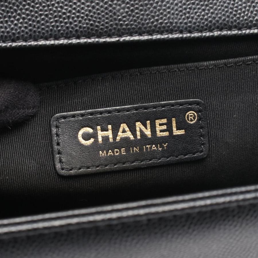 シャネル ボーイシャネル ブランドオフ CHANEL キャビアスキン(グレインドカーフ) ショルダーバッグ キャビア_3