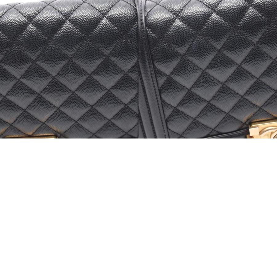 シャネル ボーイシャネル ブランドオフ CHANEL キャビアスキン(グレインドカーフ) ショルダーバッグ キャビア_9
