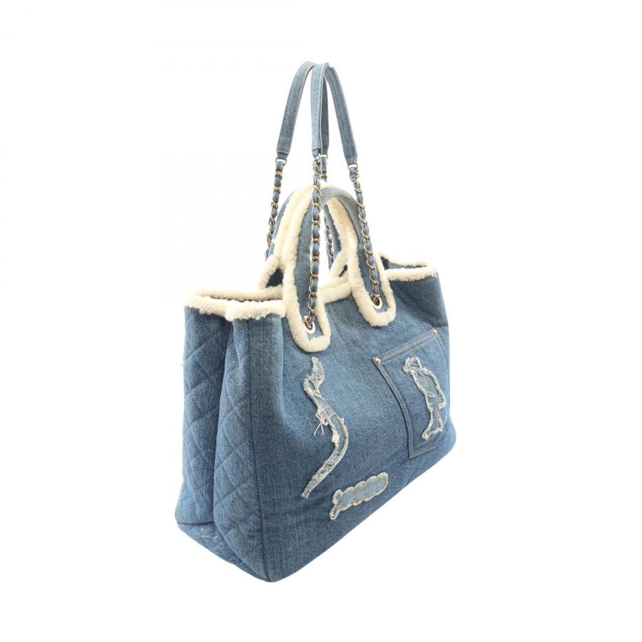 CHANEL シャネル　トートバッグ　ショルダーバッグ　デニム　2way CHANEL シャネル トートバッグ ショルダーバッグ デニム 2way CHANEL