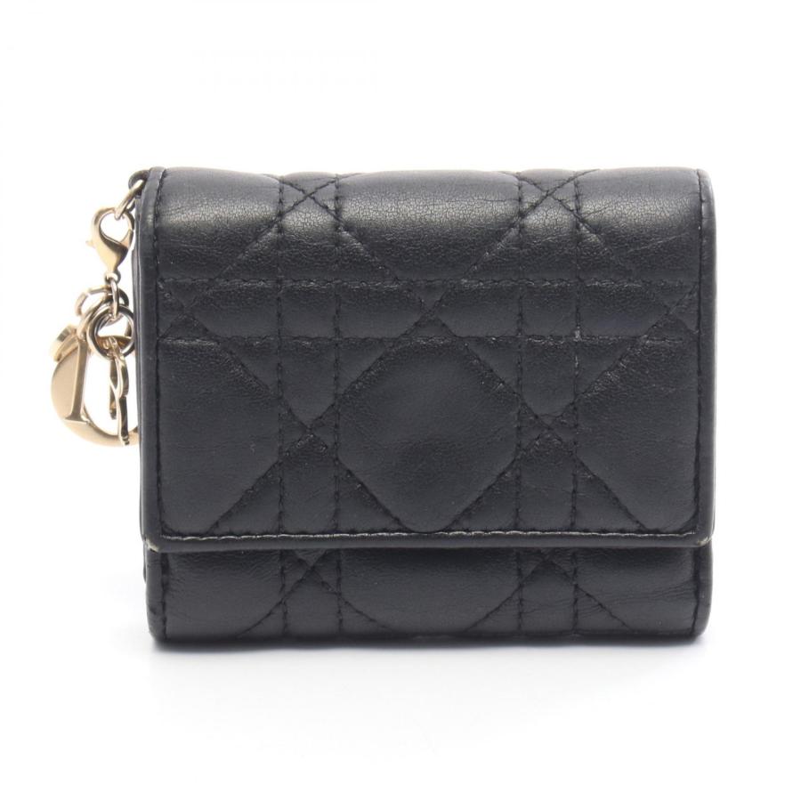 クリスチャンディオール LADY DIOR ロータスウォレット ブランドオフ