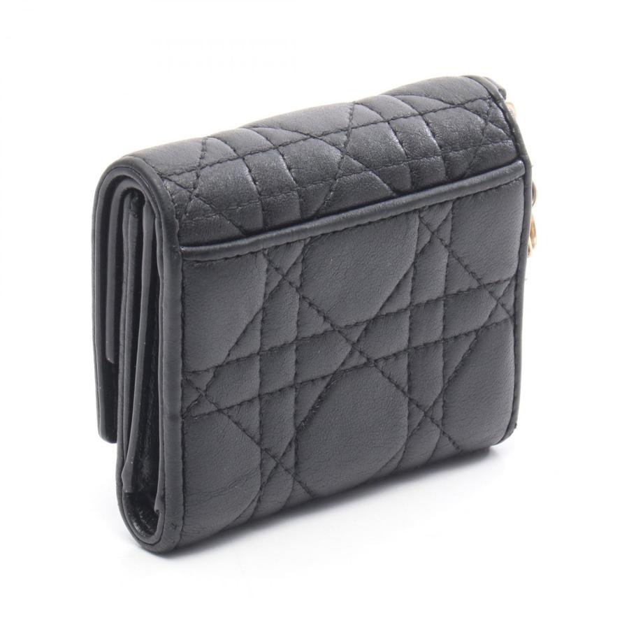 クリスチャンディオール LADY DIOR ロータスウォレット ブランドオフ