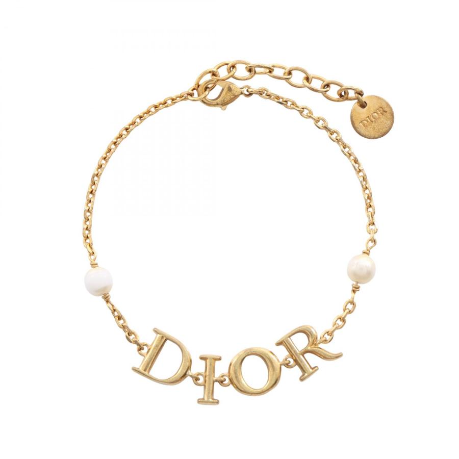 ディオール DIORロゴ ブランドオフ Dior GP（ゴールドメッキ