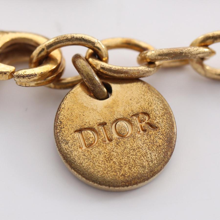 ディオール DIORロゴ ブランドオフ Dior GP（ゴールドメッキ
