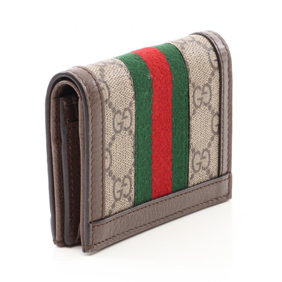 GUCCI（グッチ） オフィディア GGスプリーム ブランドオフ レザー 二