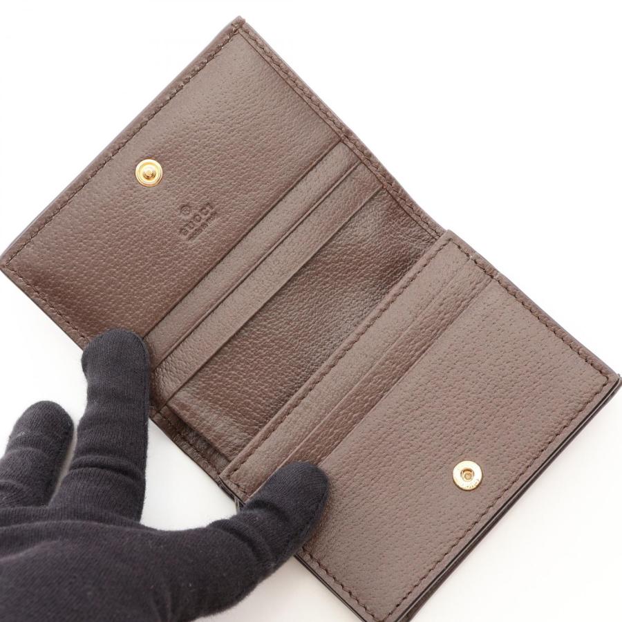 GUCCI（グッチ） オフィディア GGスプリーム ブランドオフ レザー 二