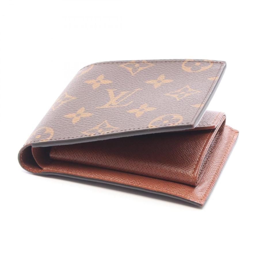特上美品★ルイヴィトン モノグラム ポルトフォイユ マルコ 二つ折り財布 LOUIS VUITTON（ルイ・ヴィトン） ポルトフォイユ マルコNM モノグラム