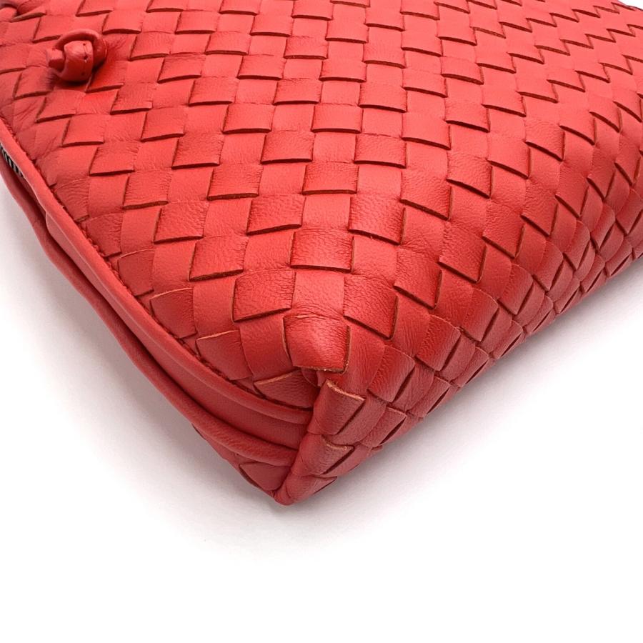 ボッテガヴェネタ カバPM レッド系 USED イントレチャート