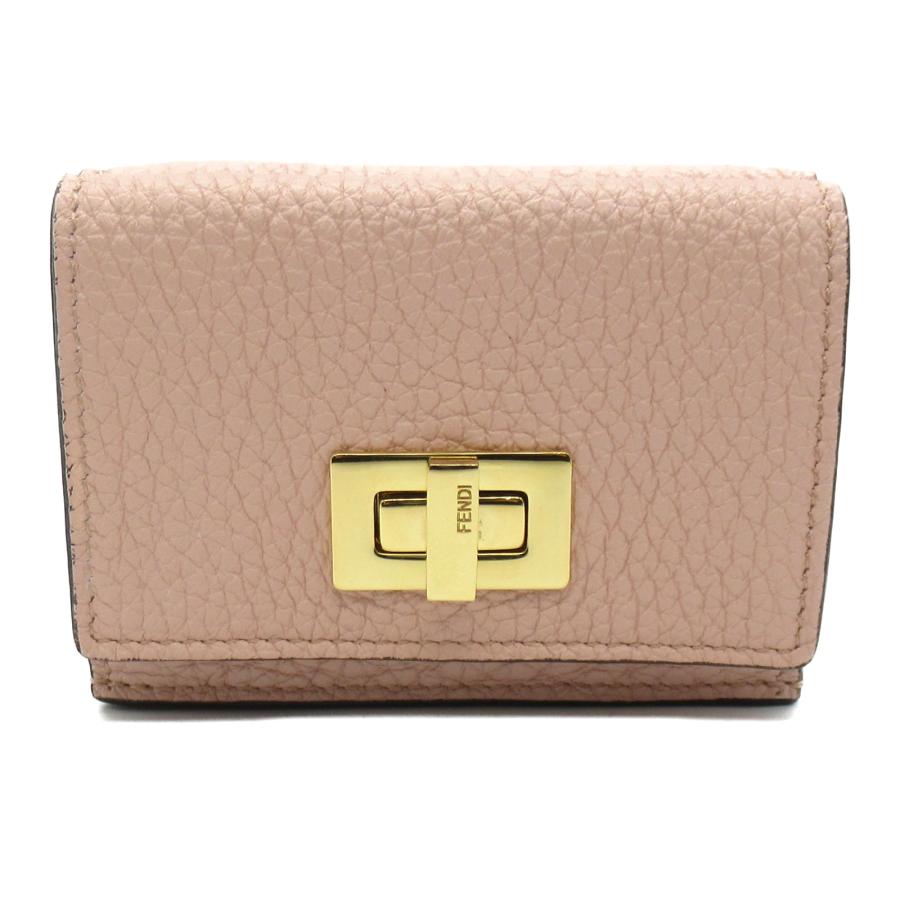 FENDI フェンディ 三つ折り財布 ピーカブーセレリア 三つ折り財布  