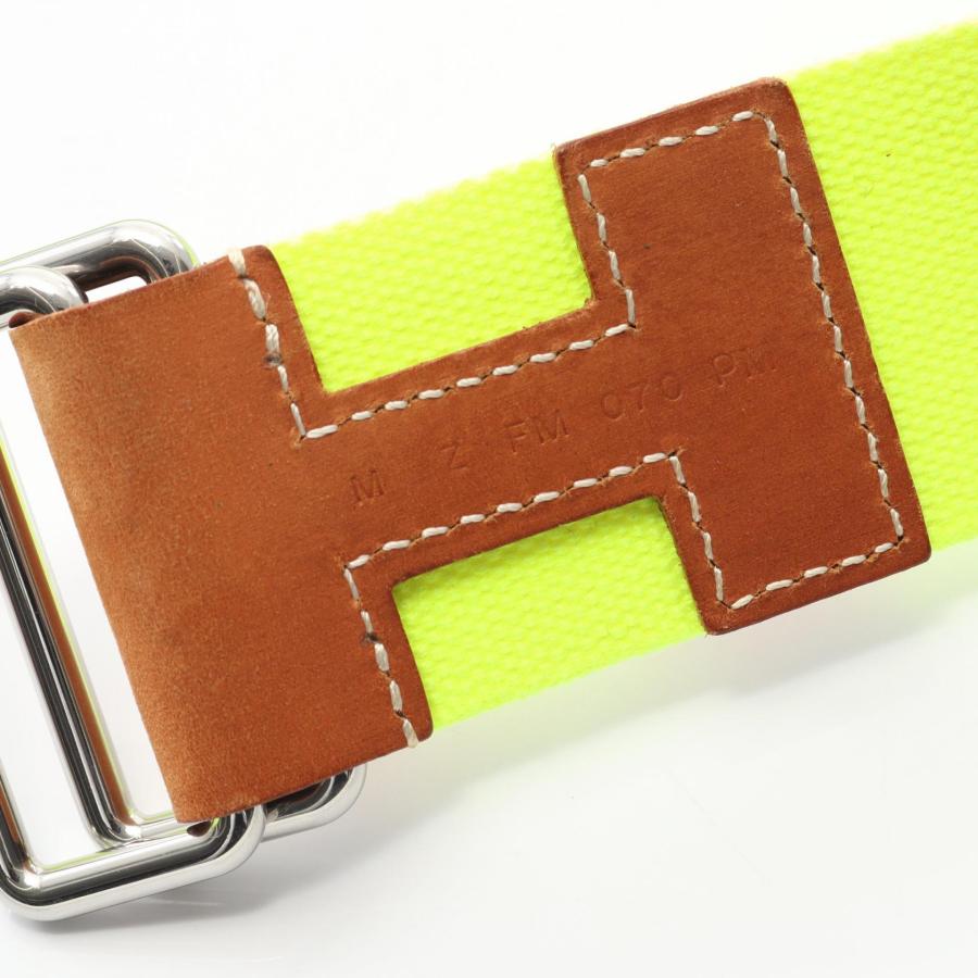 エルメス ノマド40 ブランドオフ HERMES キャンバス ベルト 中古 レディース_3