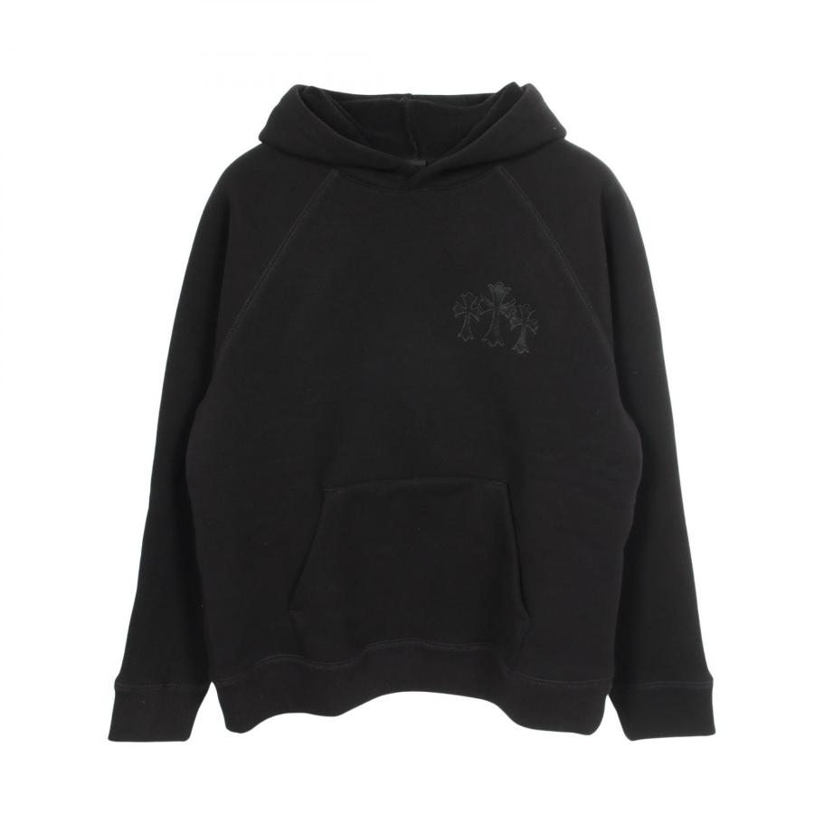 クロムハーツ ブラック ynot パーカー 最安値 クロムハーツ Y NOT CHロゴ ブランドオフ CHROME HEARTS コットン