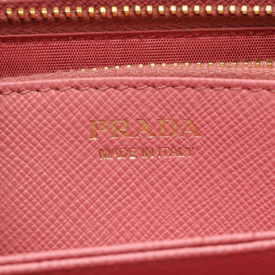 PRADA（プラダ） リボン ブランドオフ サフィアーノレザー ラウンド長