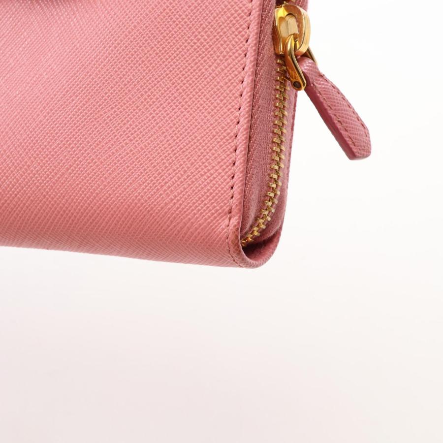 PRADA（プラダ） リボン ブランドオフ サフィアーノレザー ラウンド長