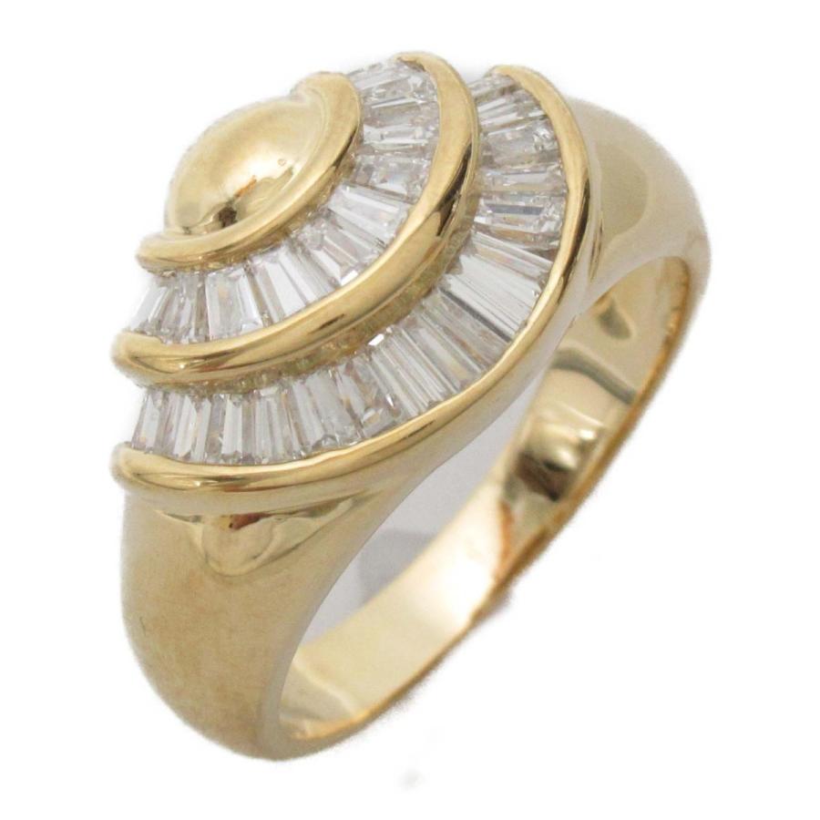 JEWELRY ダイヤモンドリング クリア系 K18（イエローゴールド  