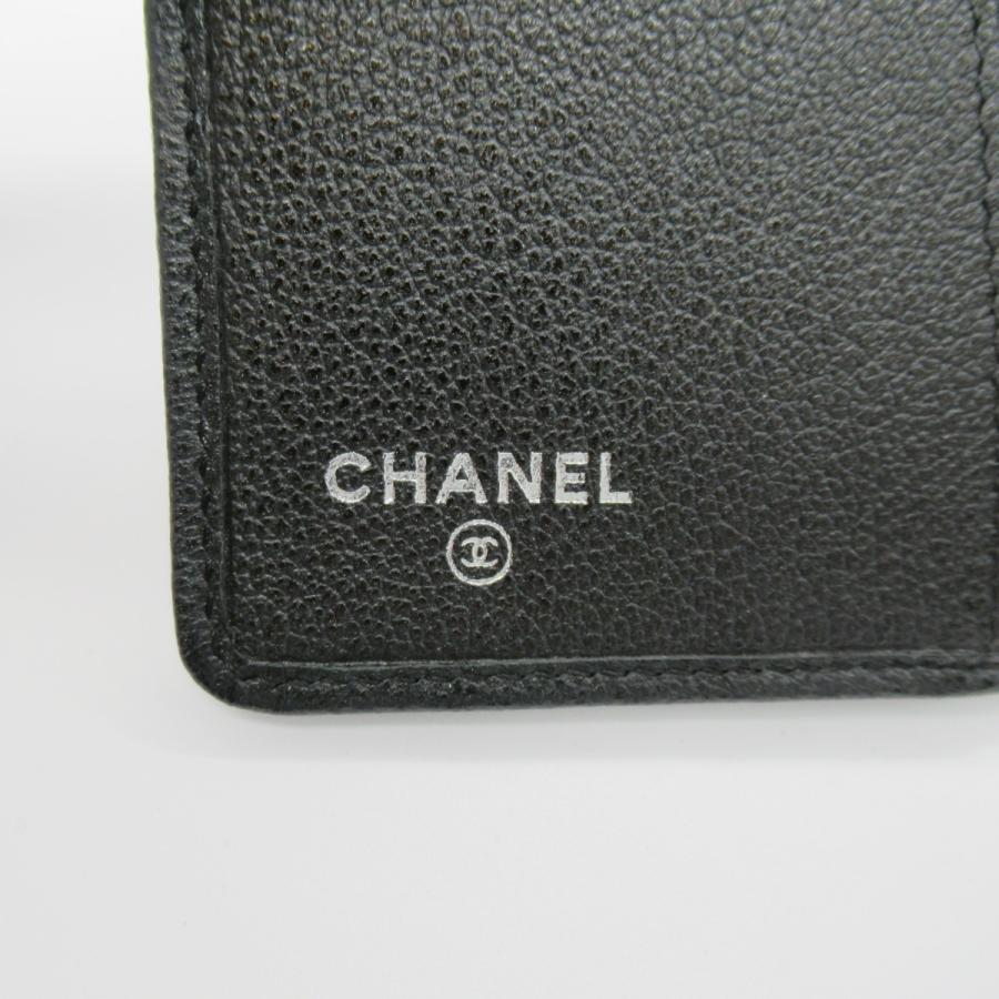 CHANEL シャネル 手帳カバー ブラック系 レザー 中古 : ブランド CHANEL シャネル 手帳カバー ブラック系 レザー 中古 : ブランド
