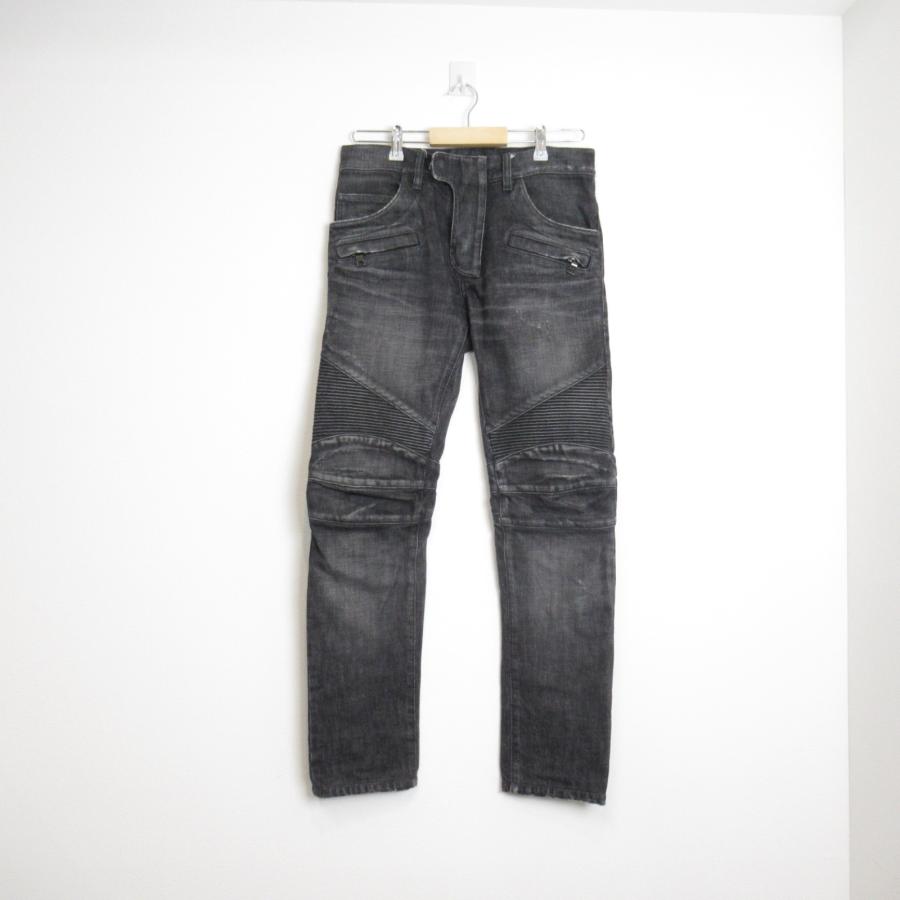 バルマン BALMAIN パンツ ボトムス レディース ブラック系 【中古】