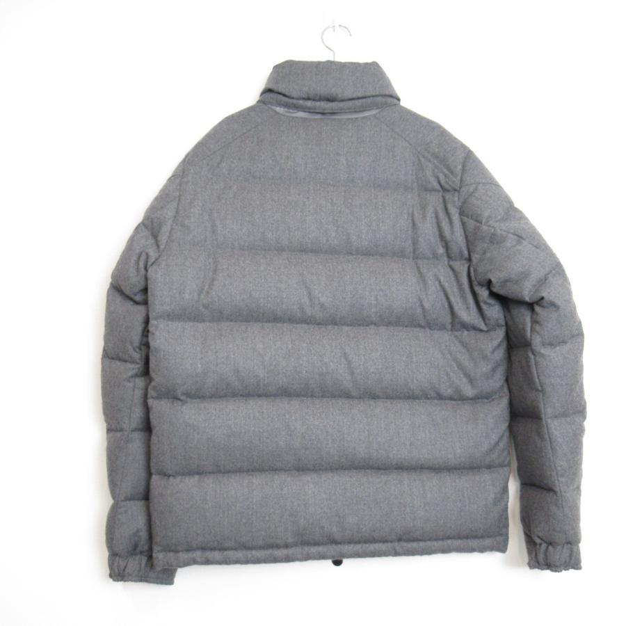 MONCLER モンクレール ダウンジャケット グレー系 ウール 中古 MONCLER モンクレール ダウンジャケット グレー系 ウール 中古