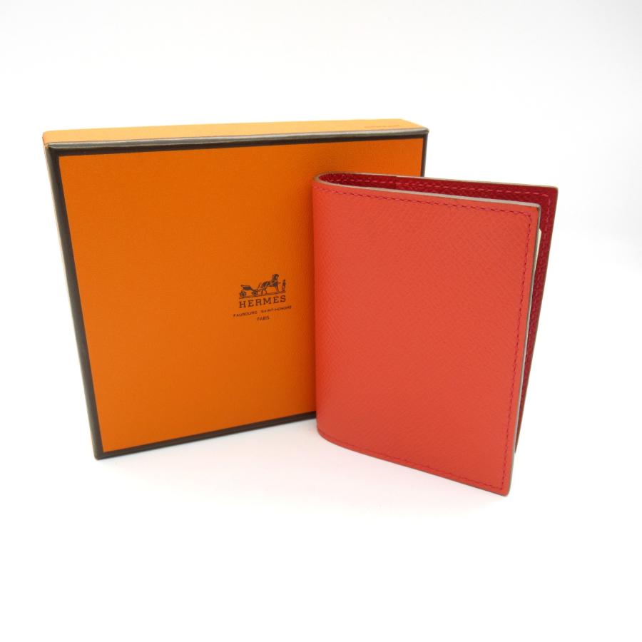 HERMES エルメス 手帳 アジェンダPM 手帳カバー レッド系 レザー HERMES エルメス 手帳 アジェンダPM 手帳カバー レッド系 レザー