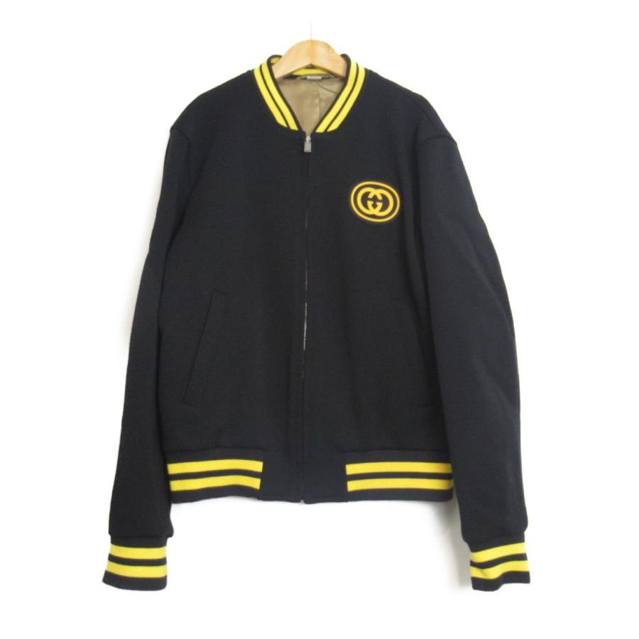 GUCCI グッチ スタジャン ブラック系 コットン 中古 レディース 