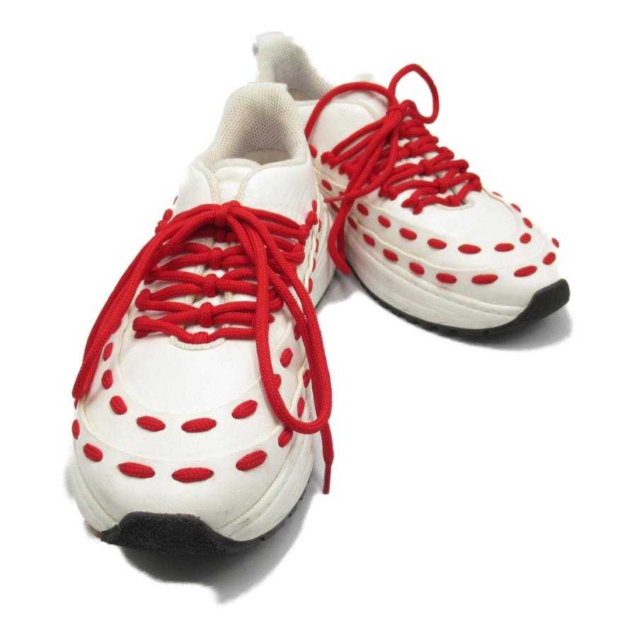 BOTTEGA VENETA ボッテガヴェネタ スニーカー ホワイト系 レザー BOTTEGA VENETA ボッテガヴェネタ スニーカー ホワイト系 レザー