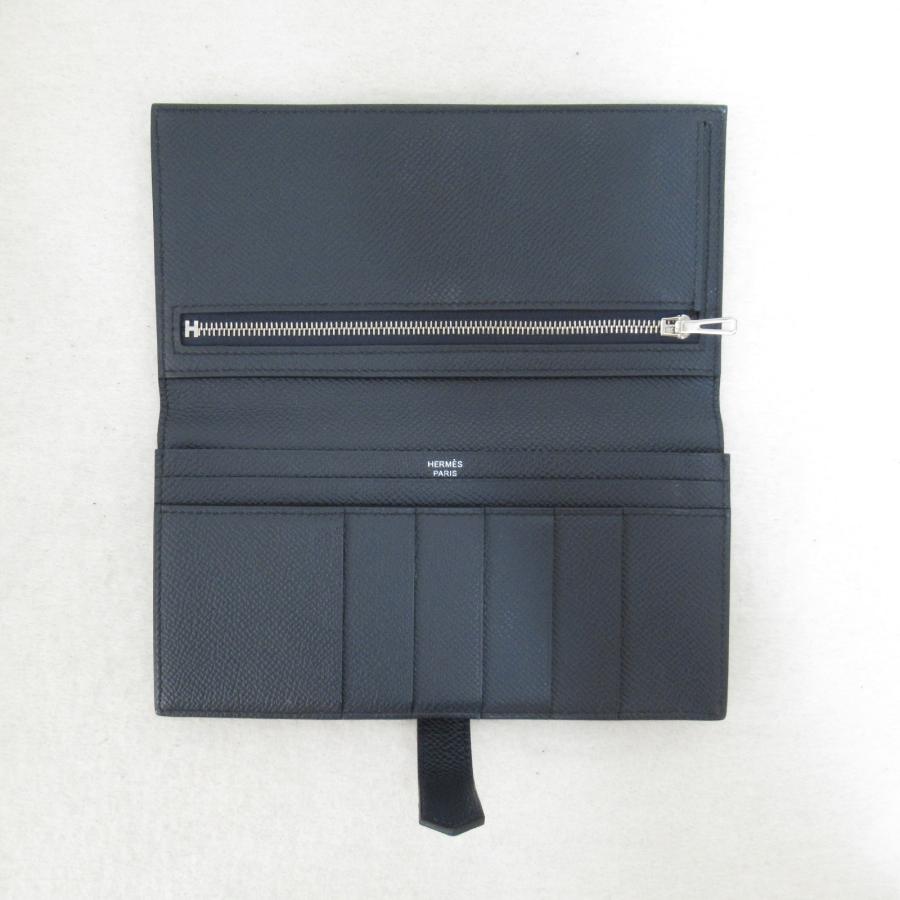 HERMES エルメス 二つ折り長財布 ベアンスフレ 二つ折り長財布 