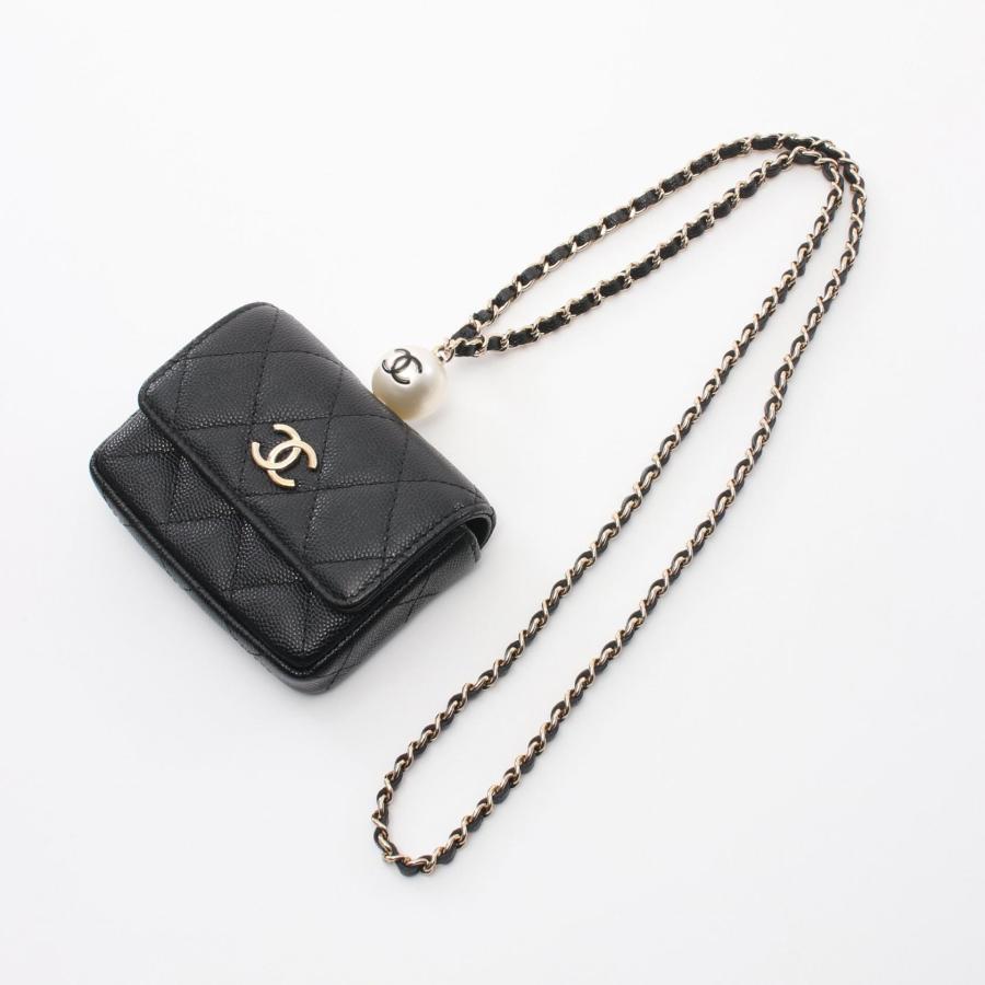 CHANEL（シャネル） マトラッセ チェーン フラップ コインパース