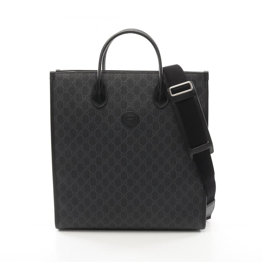 GUCCI（グッチ） インターロッキングG ミディアムトート GGスプリーム 