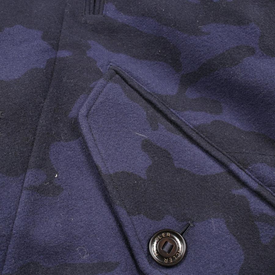 モンクレール MONCLER MINAOUET ダウンジャケット 衣料品 アウター ウール ミンク / ラクーン / ヌートリア メンズ ブラック系 / ネイビー系 RN116347 【中古】 MONCLER（モンクレール） MINAOUET ブランドオフ ウール ダウン