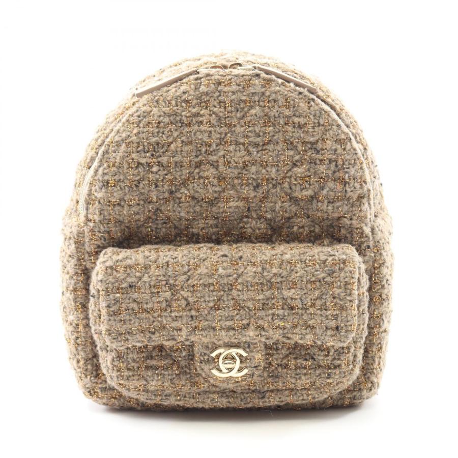 CHANEL（シャネル） マトラッセ ブランドオフ ファブリック リュック 