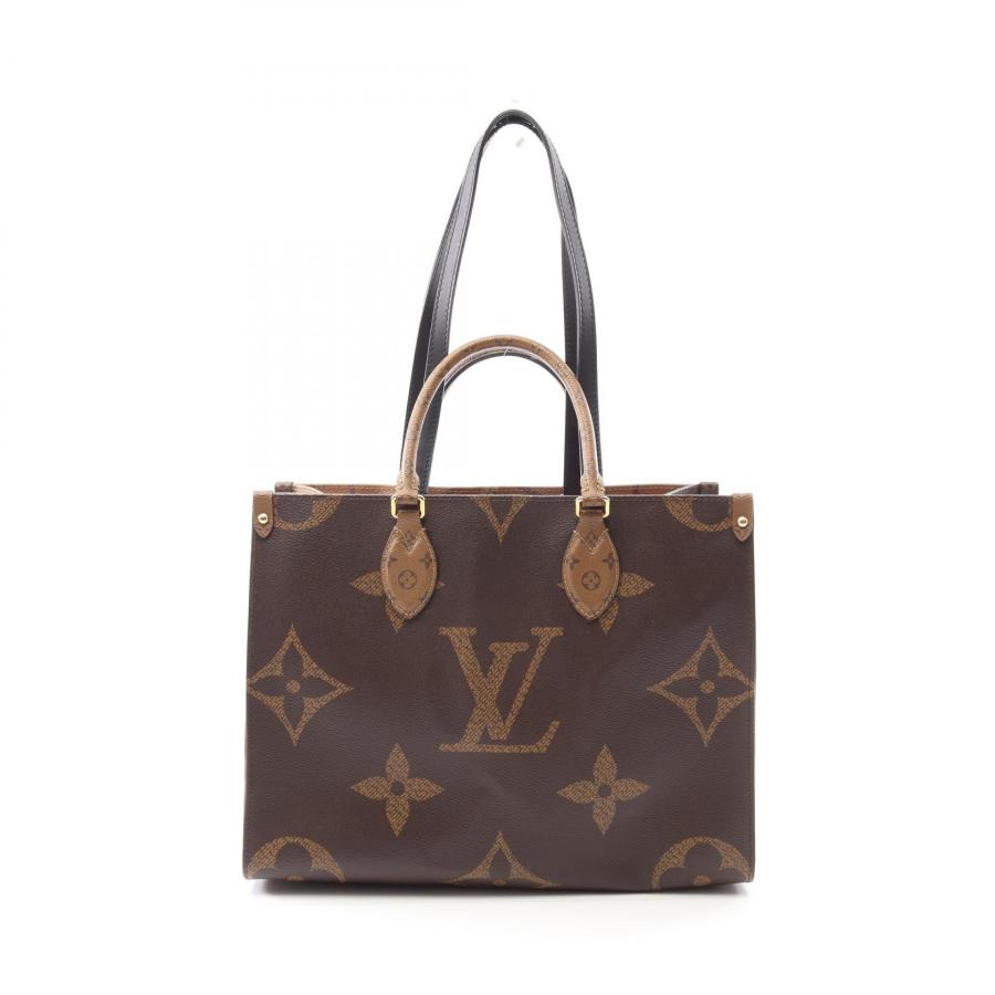 【LOUIS VUITTON】　ルイヴィトン　モノグラムジャイアントリバース　オンザゴーMM　トートバッグ LOUIS VUITTON（ルイ・ヴィトン） オンザゴーMM モノグラム