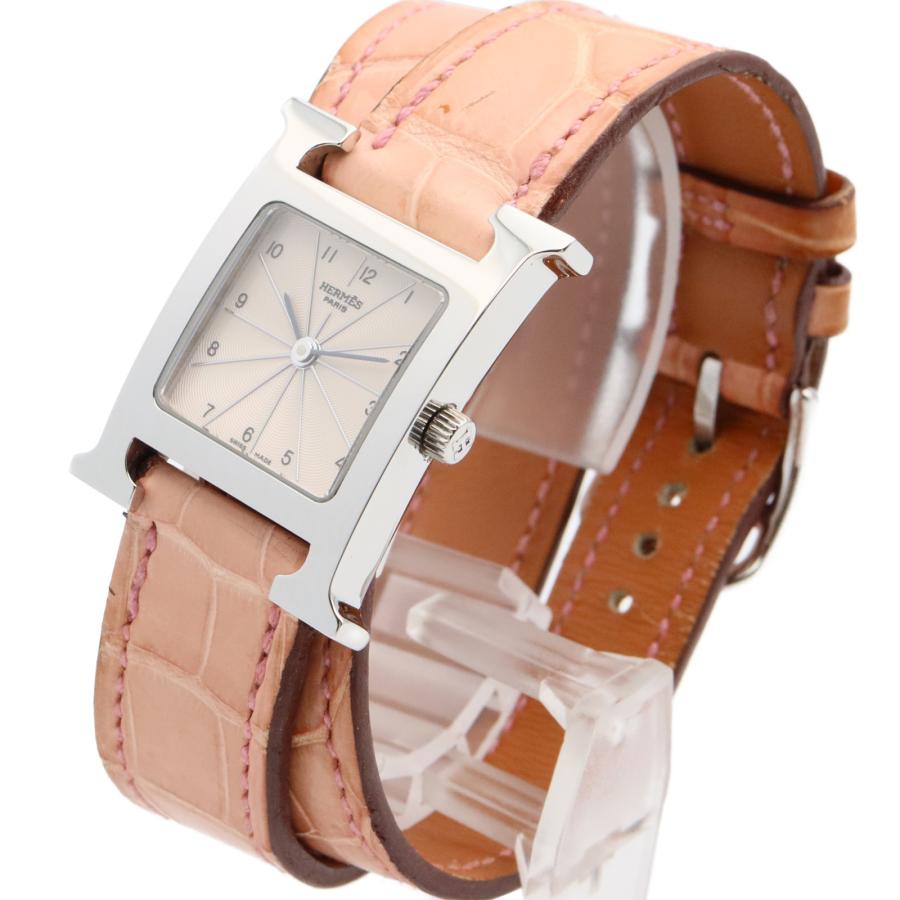 HERMES（エルメス） Hウォッチ ブランドオフ ステンレススチール